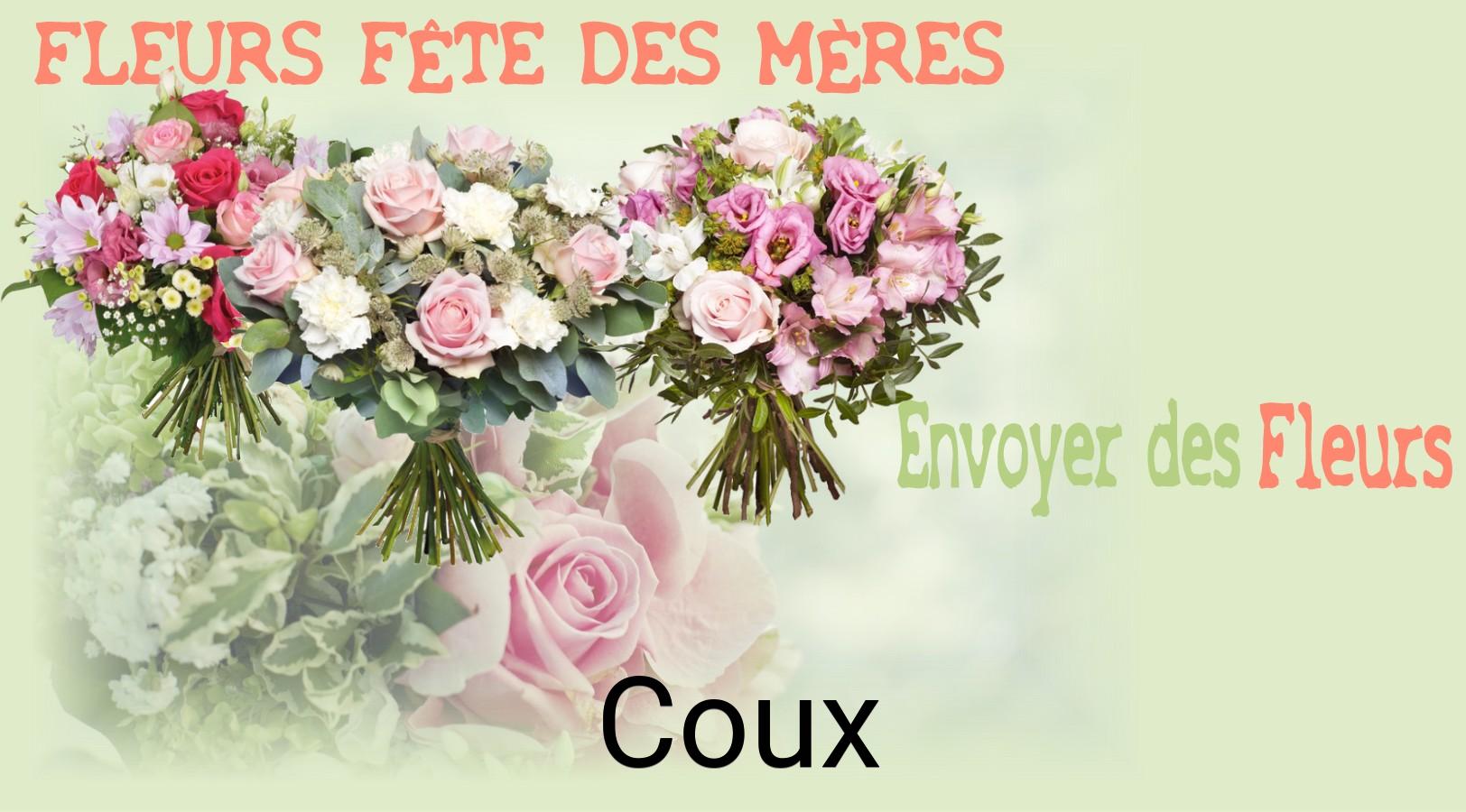 Bouquet de Fête des Mères livré à Coux